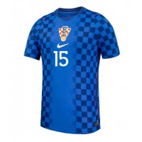 Pánský Fotbalový dres Chorvatsko Mario Pasalic #15 MS 2026 Venkovní Krátký Rukáv